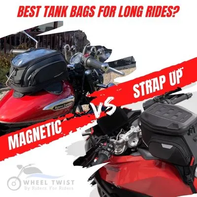 Magnetic vs Strap-On Tank Bags: Which One is Best for You?